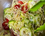 夏野菜の冷製パスタ作り方5写真