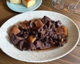 簡単おもてなし⭐︎牛肉のブルーベリー煮込み作り方10写真