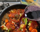豚肉の赤ワイン煮込み作り方9写真