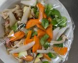 お一人様野菜たっぷり梅ウスター味炒飯作り方10写真