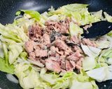 サバ缶パスタ にんにく バリ美味い作り方5写真