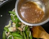 スナップえんどう豆とサバ缶のソテー作り方4写真