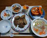 柿とクリームチーズとナッツのデザート作り方6写真