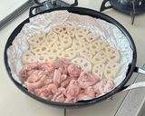 【さつまいも×レンコン】バタぽん照り焼き作り方5写真