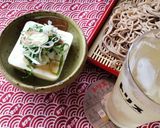 お塩とごま油で食べる、冷奴♪作り方4写真