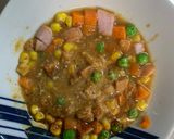 レンジオイクリームレモン味オムライス弁当作り方5写真