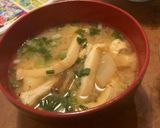 大根と油揚げの味噌汁作り方9写真