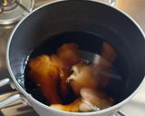 かんたん酢と麺つゆの素だけで作る！手羽元の煮物作り方3写真