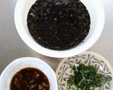 ひじき入り豆腐つくねの梅照り焼き作り方1写真