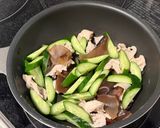 木須肉（豚肉とキクラゲの卵炒め）Ver.2作り方4写真