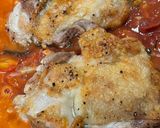 鶏のトマト煮　　　　　カチャトーラ作り方7写真