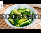 漬け込みわずか5分！簡単きゅうりの浅漬け作り方1写真