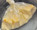失敗なし！袋で作る簡単湯煎ぷりん作り方5写真