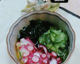 胡瓜・わかめ・カニカマの酢の物作り方5写真