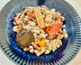 米と酒の蒸気で蒸す極上椎茸ご飯作り方5写真