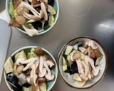 肉無豆腐中華風オイレモン味白菜野菜炒め作り方11写真