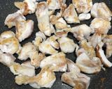 鶏もも肉と長ネギで簡単ワンパン塩炒め作り方3写真