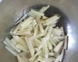 煮物で余った大根で、大根とトマトのサラダ作り方3写真