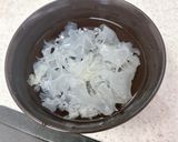 乾燥白きくらげのちくきゅう梅酢サラダ作り方2写真