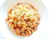 グリル皿で【Bistroケチャップピラフ作り方6写真