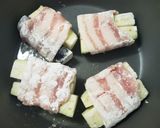 茄子の豚バラ巻き作り方6写真