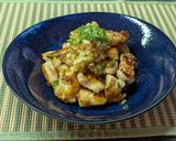 節約◎鶏むね肉の柔らかネギだく油淋鶏作り方7写真