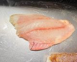 白身魚のガーリックケチャップバターソテー作り方1写真