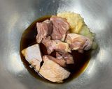 塩麹唐揚げ（醤油風味）作り方1写真