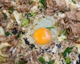 豚肉とキャベツと小ネギのチャーハン作り方6写真