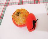 栄養士の卵☆トマトカップのポテサラチーズ作り方6写真