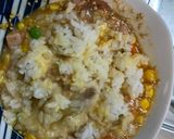 全てレンジさっぱり洋風梅ウスター炒飯弁当作り方8写真