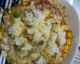 全てレンジさっぱり洋風梅ウスター炒飯弁当作り方8写真
