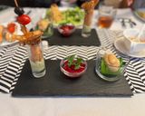 オードブル3種★豆腐&野沢菜&エスプーマ作り方4写真