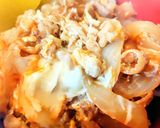 レトルト 活用術 松屋の牛丼で他人丼作り方7写真