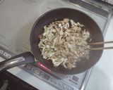 アサリと舞茸のパスタ作り方2写真