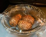 耐熱ボールひとつでレンチン里芋のなめこあんかけ作り方3写真
