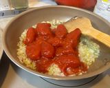 激ウマ！ズワイガニと渡蟹のトマトクリームパスタ作り方7写真