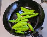 絹さやの和風ペペロンチーノ作り方3写真
