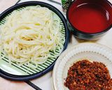☆肉味噌を入れて食べるつけうどん美味♬作り方4写真
