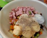 さつまいものマヨグルトサラダ作り方4写真