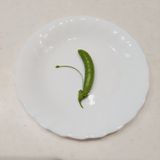 スナップえんどうをからし酢味噌で食べよう作り方1写真
