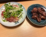 生ハムと梨と豆苗サラダ！作り方5写真