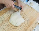 HBで生地作り白パンのチョコクリームパン作り方2写真