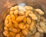圧力鍋で簡単！塩茹でおおまさり作り方3写真