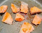 シャケとほうれん草豆乳クリーム煮作り方6写真