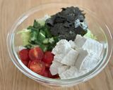 水切りいらず！豆腐のチョレギサラダ作り方2写真