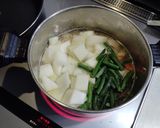 鶏もも肉と冬瓜の白湯風煮込み作り方5写真