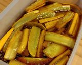 麺つゆで！ズッキーニの焼きびたし作り方3写真
