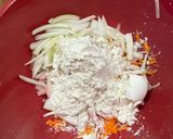 残り物の野菜で作る子ども用チヂミ風作り方3写真