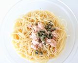 冷製【ヴィナグレッチパスタ（サラダ風）】作り方4写真